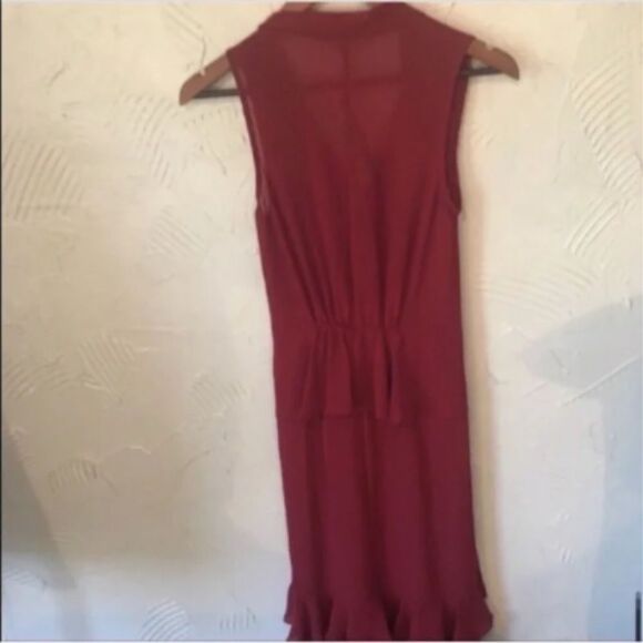 Women’s NWT Gianni Bini Burgundy Miranda Dress - Picture 7 of 7